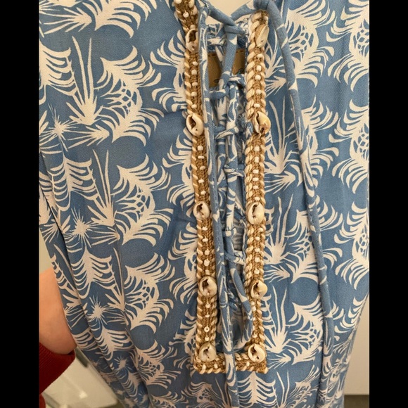 Skemo blue and white boho maxi dress - Picture 3 of 6